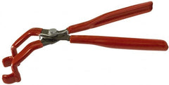 Mag-Mate - 10-1/4" OAL, Spark Plug Boot Pliers - 90° Jaw, 90 Durometer Plastic Handles - Benchmark Tooling