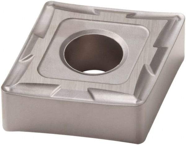 Seco - CNMG431 MF2 Grade TP1020 Cermet Turning Insert - Uncoated, 80° Diamond, 1/2" Inscr Circle, 3/16" Thick, 1/64" Corner Radius - Benchmark Tooling