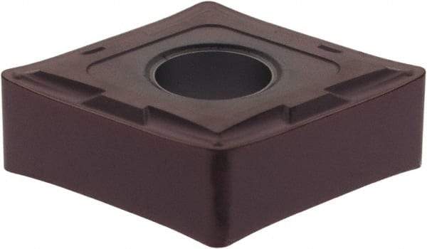 Seco - CNMG432 MF2 Grade TP1030 Cermet Turning Insert - 80° Diamond, 1/2" Inscr Circle, 3/16" Thick, 1/32" Corner Radius - Benchmark Tooling