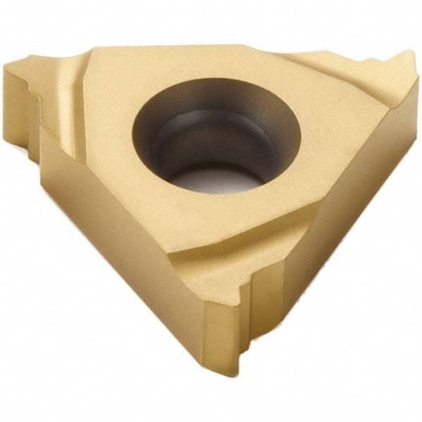 Seco - 16EL External Left Hand MJ Laydown Threading Insert - Grade CP200, TiAlN/TiN Coated Carbide, 9.53mm Inscribed Circle - Benchmark Tooling