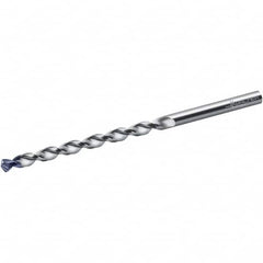 Walter-Titex - 7.9mm, 130° Point, Parabolic Flute, Cobalt Taper Length Drill Bit - Tinal Point Finish, 109mm Flute Length, 165mm OAL, Series A1549TFP - Benchmark Tooling