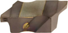 Sumitomo - 2078SG CB Grade EH520V, 0.078" Cutting Width Carbide Grooving Insert - 0.11" Max Depth of Cut, Neutral, TiAlN Finish - Benchmark Tooling