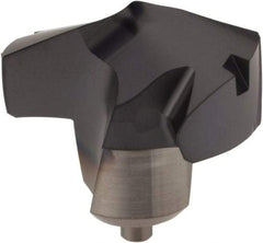 Kennametal - Series KenTIP, 22.5mm Diam Grade KCP15 140° Replaceable Drill Tip - Carbide, AlTiN Finish, ZA Seat Size - Benchmark Tooling