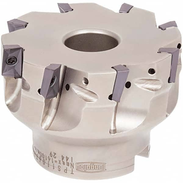 Tungaloy - 2" Cut Diam, 3/4" Arbor Hole Diam, Indexable Square-Shoulder Face Mill - Benchmark Tooling