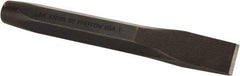 Proto - 8" OAL x 1" Blade Width Cold Chisel - 1" Tip, 7/8" Stock, Steel Handle - Benchmark Tooling