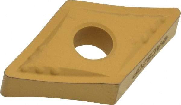 Sumitomo - DNMG432 EUP Grade AC820P Carbide Turning Insert - 55° Diamond, 1/2" Inscr Circle, 3/16" Thick, 1/32" Corner Radius - Benchmark Tooling