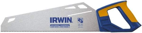 Irwin - 15" Blade Handsaw - High Density Resin Handle, High-Density Resin - Benchmark Tooling