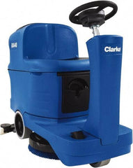 Clarke - 20" Cleaning Width, Battery Powered Floor Scrubber - 0.6 hp, 155 RPM, 39" Water Lift, 18.5 Gal Tank Capacity - Benchmark Tooling