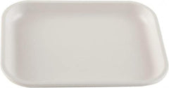 Dynalon Labware - 7-7/8" Long x 5-7/8" Wide x 13/16" Deep General Purpose Tray - High-Impact Polystyrene - Benchmark Tooling