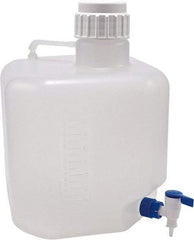 Dynalon Labware - 20,000 mL Carboy - Polypropylene, Translucent, 16-1/2" High x 11.8" Diam, 90mm Cap - Benchmark Tooling