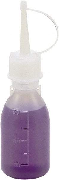 Dynalon Labware - 250 mL Dispensing Bottle - Polyethylene, Translucent, 5.1" High x 1-1/2" Diam, 15mm Cap - Benchmark Tooling