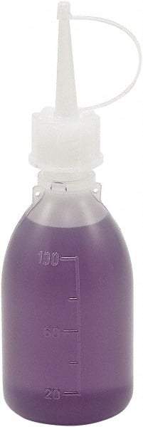 Dynalon Labware - 100 mL Dispensing Bottle - Polyethylene, Translucent, 5.7" High x 1.9" Diam, 15mm Cap - Benchmark Tooling