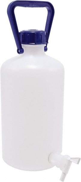 Dynalon Labware - 5,000 mL Carboy - Polyethylene, Translucent, 6.4" High x 6.7" Diam - Benchmark Tooling