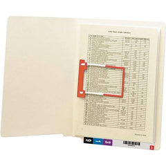 SMEAD - 12-1/4 x 9-1/2", Letter Size, Manila, File Folders with End Tab - 11 Point Stock, Straight Tab Cut Location - Benchmark Tooling