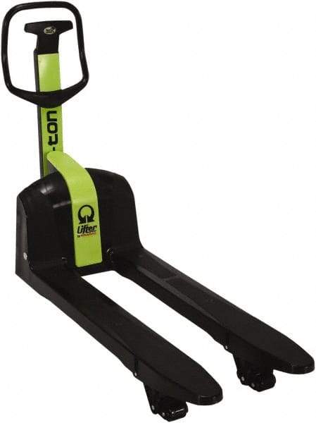 Vestil - 2,200 Lb Capacity, 7-7/8" Lift Hand Pallet Truck - 3-3/8" to 7.88" Lift Height, 45" Fork Length x 20-1/2" Fork Width, 20" Overall Width - Benchmark Tooling