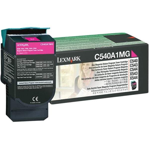 Lexmark - Magenta Toner Cartridge - Use with Lexmark C540n, C543dn, C544dn, C544dtn, C544dw, C544n, C546dtn, X543dn, X544dn, X544dtn, X544dw, X544n, X546dtn - Benchmark Tooling