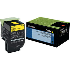 Lexmark - Yellow Toner Cartridge - Use with Lexmark CS310dn, CS310n, CS410n - Benchmark Tooling