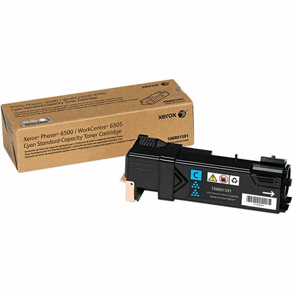 Xerox - Cyan Toner Cartridge - Use with Xerox Phaser 6500, WorkCentre 6505 - Benchmark Tooling