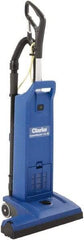 Clarke - Dual Motor Upright Vacuum Cleaner - 17-1/2" Cleaning Width, 9" Amps, Ergonomic Handle - Benchmark Tooling