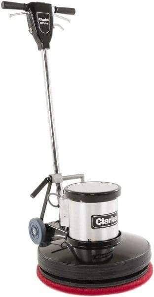 Clarke - 20" Cleaning Width, Electric Multi Purpose Floor Machine - 1.5 hp, 185 RPM - Benchmark Tooling