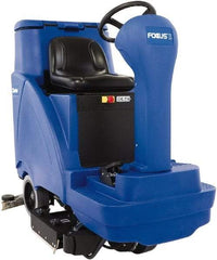 Clarke - 28" Cleaning Width, Battery Powered Floor Scrubber - 1.05 hp, 260 RPM, 46" Water Lift, 31 Gal Tank Capacity - Benchmark Tooling