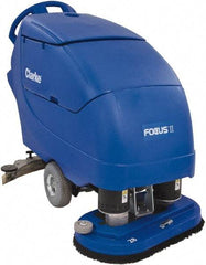 Clarke - 34" Cleaning Width, Battery Powered Floor Scrubber - 0.75 hp, 200 RPM, 23 Gal Tank Capacity - Benchmark Tooling