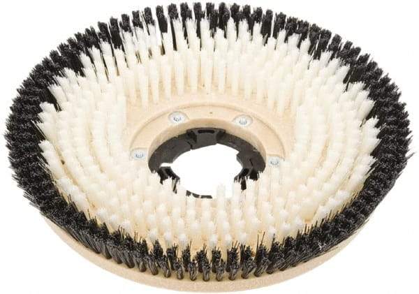 Clarke - 17" Diam Scrubbing Brush - 17" Machine, Black Pad, Nylon - Benchmark Tooling