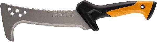 Fiskars - 9" Long Blade, Steel, Billhook, Machete - 18" OAL, Ergonomic Nonslip Grips Handle - Benchmark Tooling