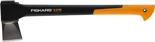 Fiskars - 3 Lb Head Michigan-Style Axe - 27" OAL, Nylon/Fiberglass Composite Comfort Grip Handle - Benchmark Tooling