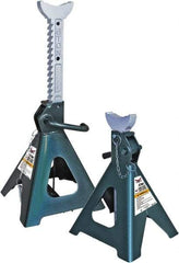 Safeguard - 12,000 Lb Capacity Jack Stand - 15-3/4 to 24-3/8" High - Benchmark Tooling