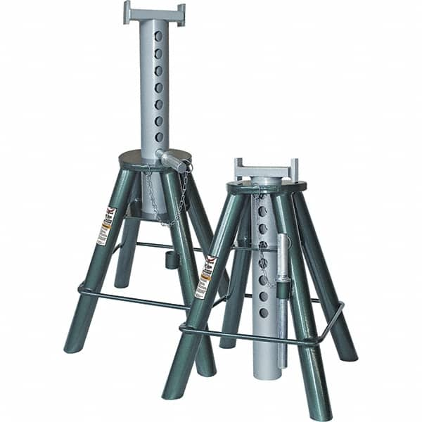 Safeguard - 20,000 Lb Capacity Jack Stand - 28-15/16 to 47-3/4" High - Benchmark Tooling