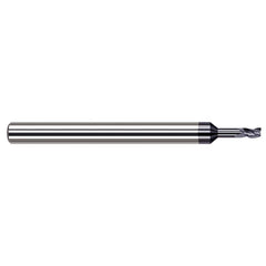 Harvey Tool - Square End Mills; Mill Diameter (Inch): 1/8 ; Mill Diameter (Decimal Inch): 0.1250 ; Length of Cut (Inch): 3/16 ; Length of Cut (Decimal Inch): 0.1870 ; Material: Solid Carbide ; Finish/Coating: AlTiN - Exact Industrial Supply