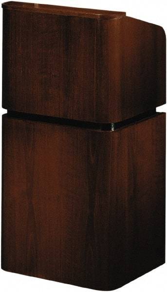 Oklahoma Sound - Wood Full Floor Lectern - 20-1/2" Deep x 24" Wide x 48" High - Benchmark Tooling