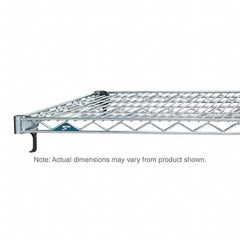 Metro - 30" Wide x 1" High x 18" Long Open Shelving Wire Shelf - Benchmark Tooling