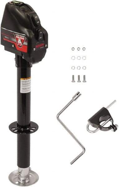 Bulldog - Powered A-Frame Tongue Jack - 4,000 Lb Load Capacity - Benchmark Tooling