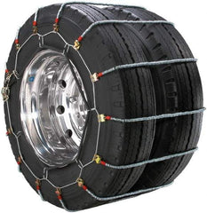Peerless Chain - Dual Axle Tire Chains - For Use with 275/75-22.5, 275/80-22.5, 285/70-24.5, 285/75-22.5, 295/70-22.5, 295/75-22.5 - Benchmark Tooling