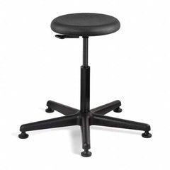 Bevco - Swivel & Adjustable Stools Type: Adjustable Backless Stool Base Type: Nylon - Benchmark Tooling