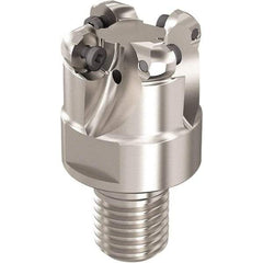 Seco - R217.29I.RE 38.1mm Threaded Shank Milling Tip Insert Holder & Shank - 1.574803" Projection, 1" Neck Diam, M20 Neck Thread, 38.1mm Nose Diam, 40mm OAL, Tool Steel Tool Holder - Benchmark Tooling