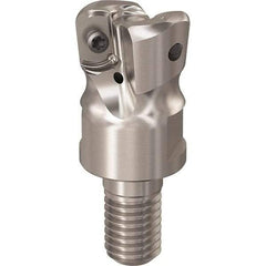 Seco - R217.21.RE 10mm Threaded Shank Milling Tip Insert Holder & Shank - 1.102362" Projection, 1" Neck Diam, M10 Neck Thread, 20mm Nose Diam, 28mm OAL, Tool Steel Tool Holder - Benchmark Tooling