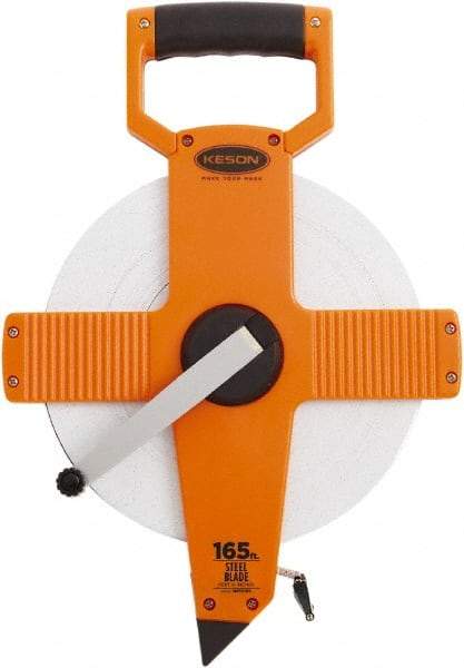 Keson - 165' x 3/8" Tape Measure - 1/8" Graduation - Benchmark Tooling