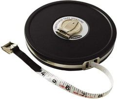 Keson - 100' x 1/2" Tape Measure - 1/8" Graduation - Benchmark Tooling