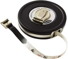 Keson - 50' x 1/2" Tape Measure - 1/10 & 1/100" Graduation - Benchmark Tooling