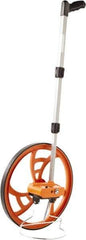 Keson - 99,999' Counter Limit, 4' OAL, Measuring Wheel - 2" Accuracy per 100", Measures in Ft/In - Benchmark Tooling