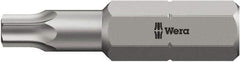 Wera - 5/16 & 1/4" Drive T40 Torx Screwdriver Bit - 2-3/4" OAL, Insert Bit - Benchmark Tooling