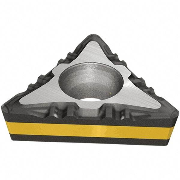 Iscar - TCMT731 F3P Grade IC8250 Carbide Turning Insert - TiCN/Al2O3/TiN Finish, 60° Triangle, 2.38mm Thick, 0.4mm Corner Radius - Benchmark Tooling