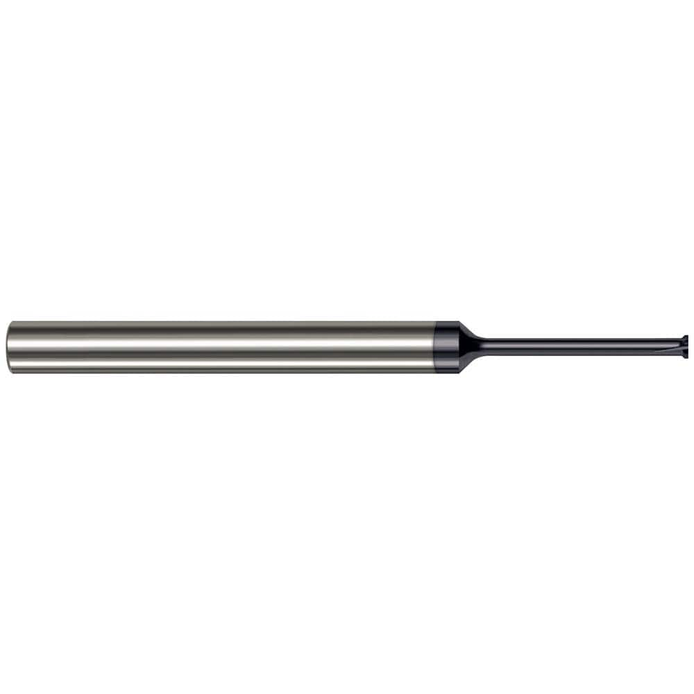 Harvey Tool - 0.262" Diam 90° 0.025" Chamfer 8-Flute Solid Carbide Back Chamfer - Exact Industrial Supply