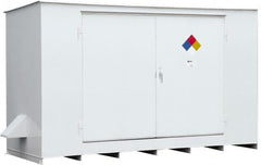 Enpac - Outdoor Safety Storage Buildings Number of Drums: 12 Fire Rated: Yes - Benchmark Tooling