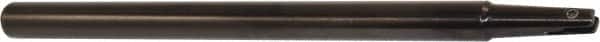 Millstar - 1-1/4" Cut Diam, 9" Max Depth of Cut, 1-1/4" Shank Diam, 1" OAL, Indexable Ball Nose End Mill - Straight Shank, TAF Toolholder, BDS, TO, HF Insert - Benchmark Tooling