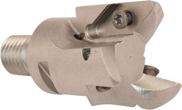 Millstar - VCGT Series ASON, Right Hand Cut, 50mm Head Length, Modular Milling Cutting Unit Head - 42mm Cutting Diam, 1/8" Depth of Cut, Universal Insert Size - Benchmark Tooling