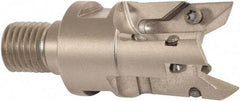 Millstar - VCGT Series ASON, Right Hand Cut, 50mm Head Length, Modular Milling Cutting Unit Head - 32mm Cutting Diam, 1/8" Depth of Cut, Universal Insert Size - Benchmark Tooling